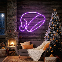 Christmas Hat Neon Sign