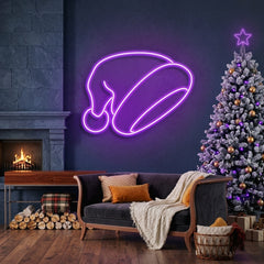 Christmas Hat Neon Sign