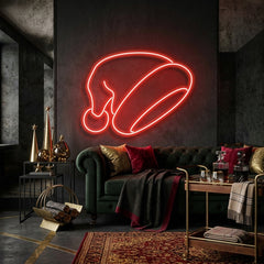 Christmas Hat Neon Sign