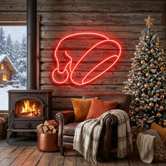 Christmas Hat Neon Sign
