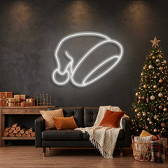 Christmas Hat Neon Sign
