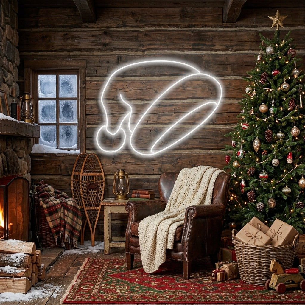 Christmas Hat Neon Sign
