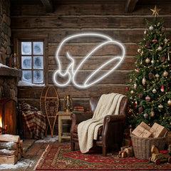Christmas Hat Neon Sign