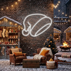 Christmas Hat Neon Sign