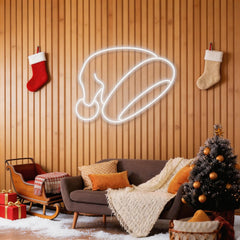 Christmas Hat Neon Sign