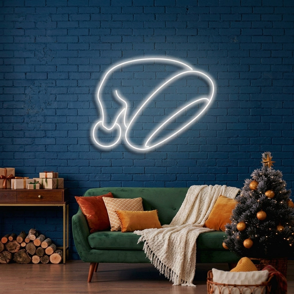 Christmas Hat Neon Sign