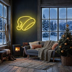 Christmas Hat Neon Sign