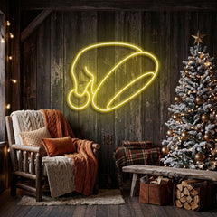Christmas Hat Neon Sign
