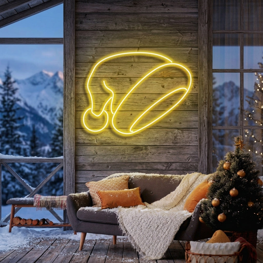 Christmas Hat Neon Sign