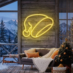 Christmas Hat Neon Sign