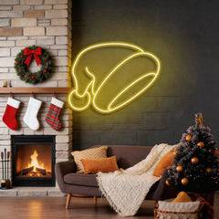 Christmas Hat Neon Sign