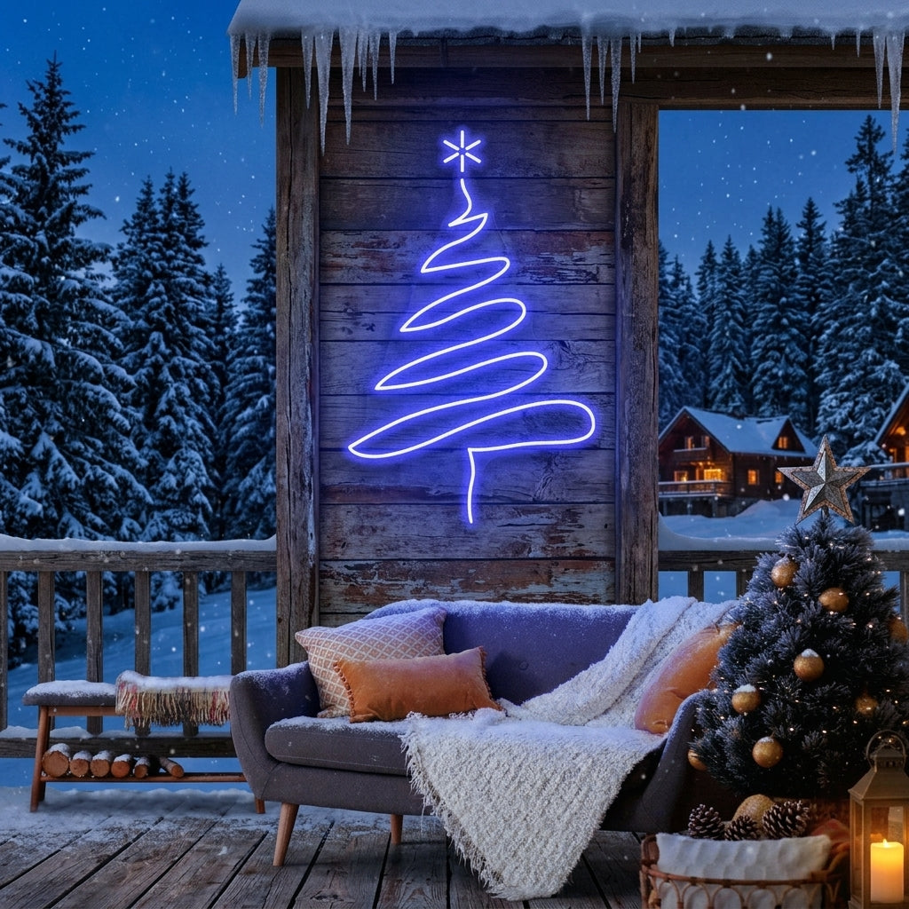 Christmas Tree Neon Sign