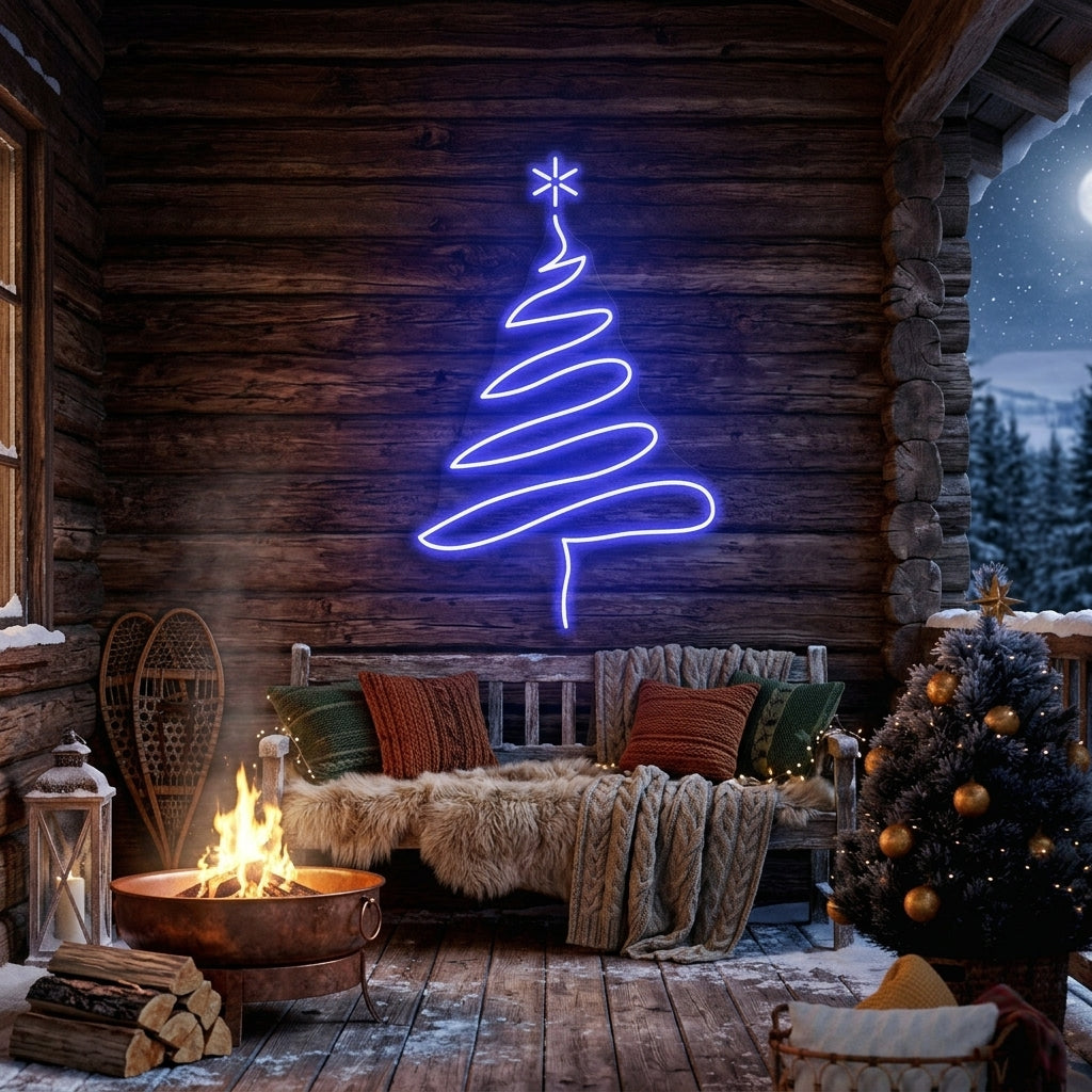 Christmas Tree Neon Sign