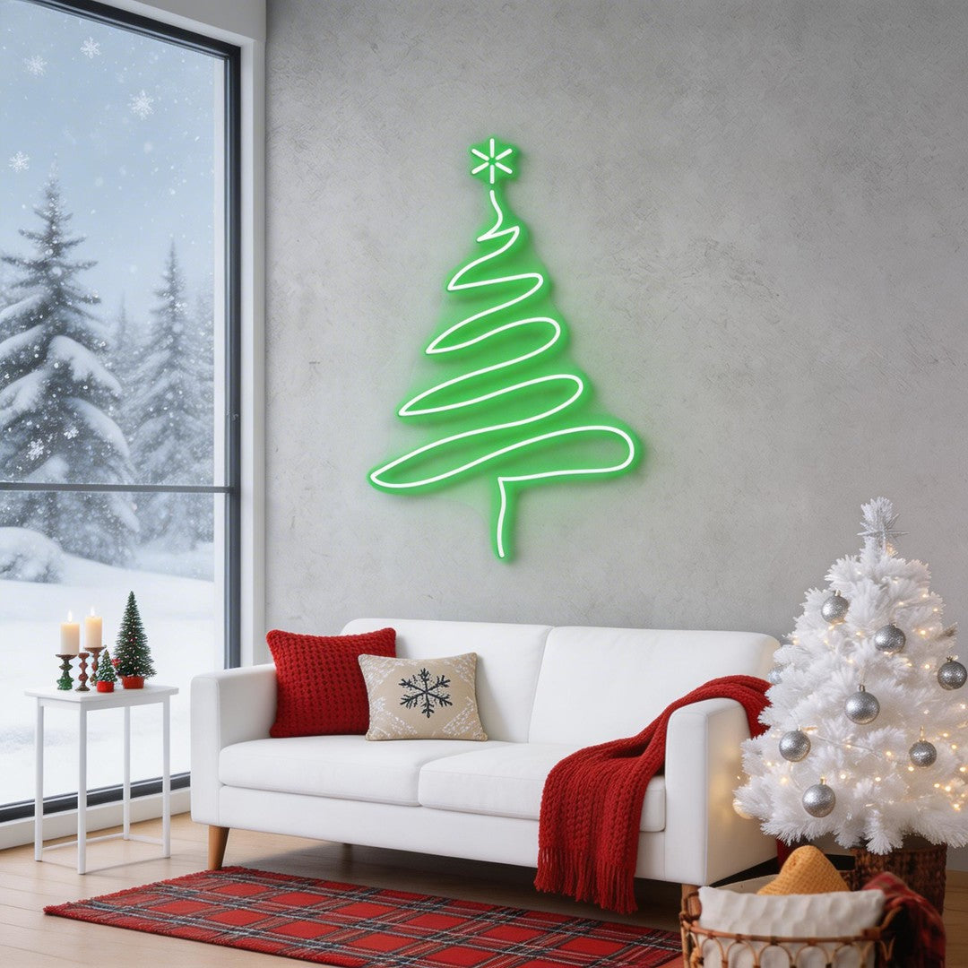 Christmas Tree Neon Sign