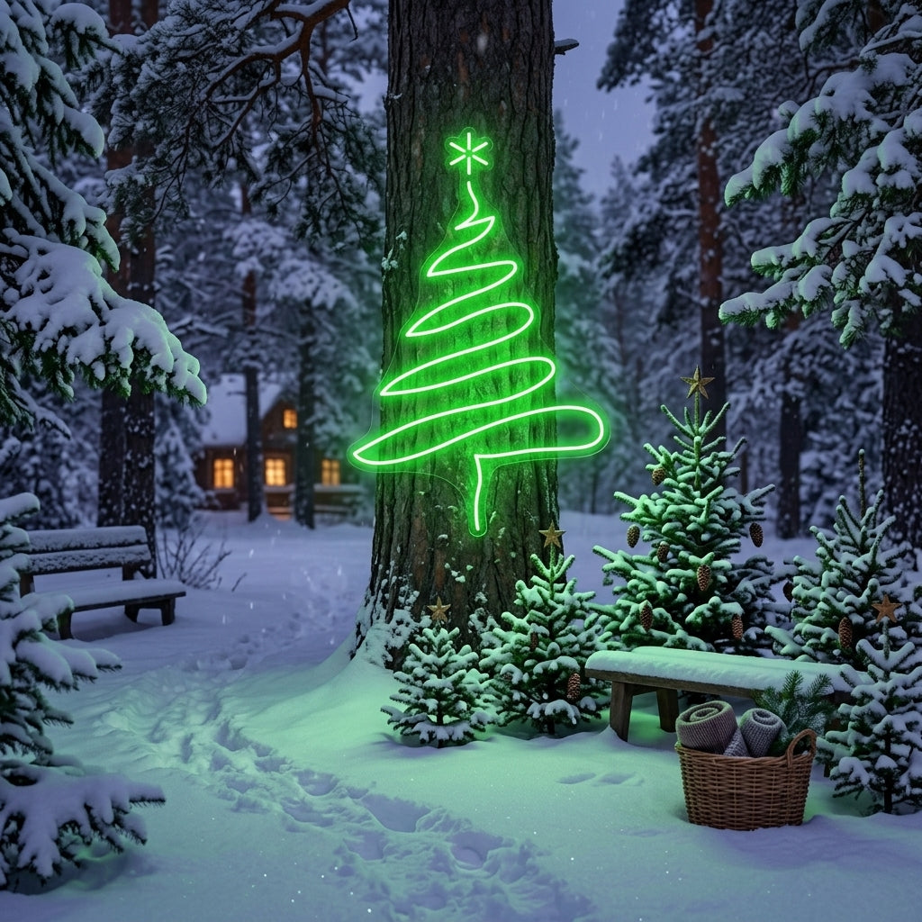 Christmas Tree Neon Sign