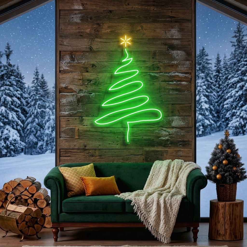 Christmas Tree Neon Sign