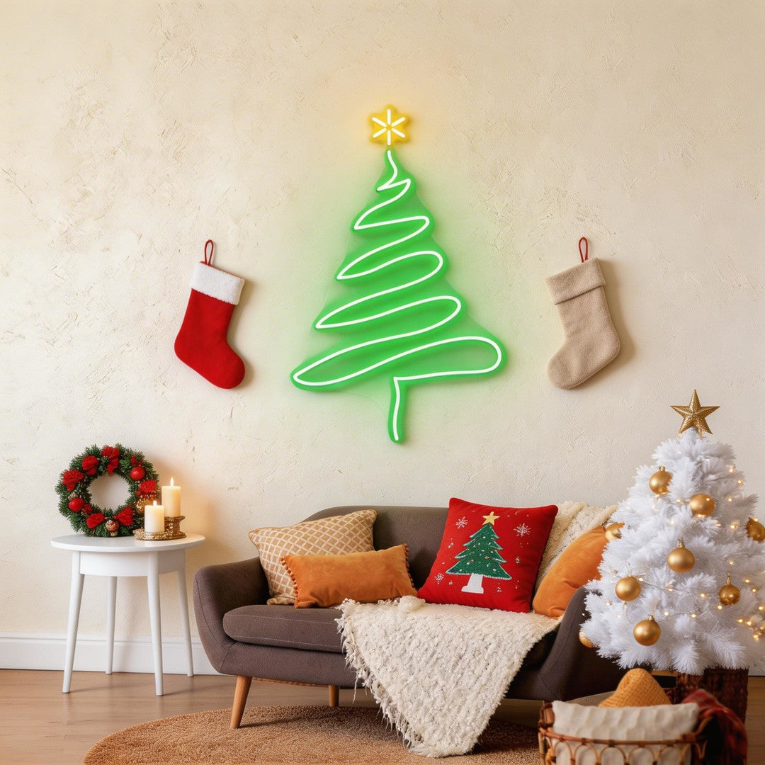 Christmas Tree Neon Sign