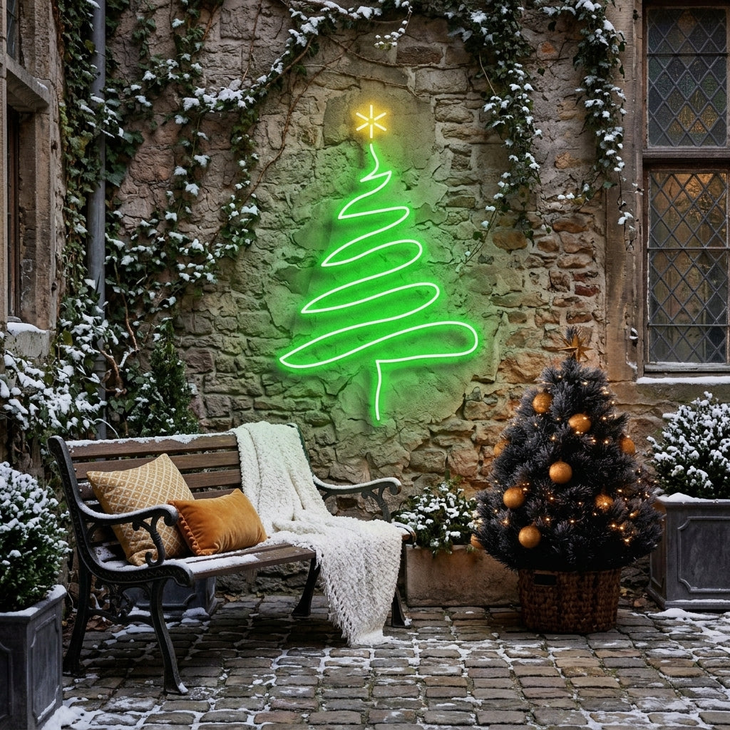 Christmas Tree Neon Sign