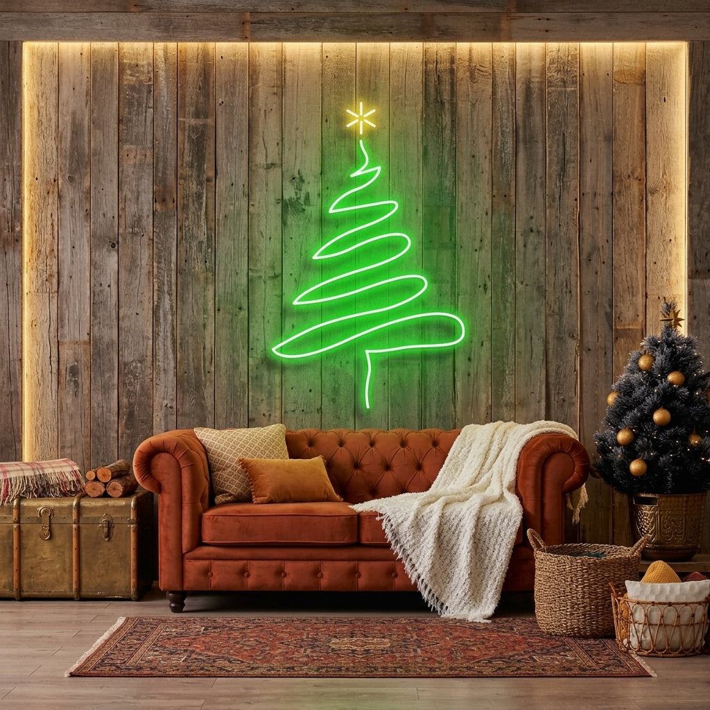 Christmas Tree Neon Sign
