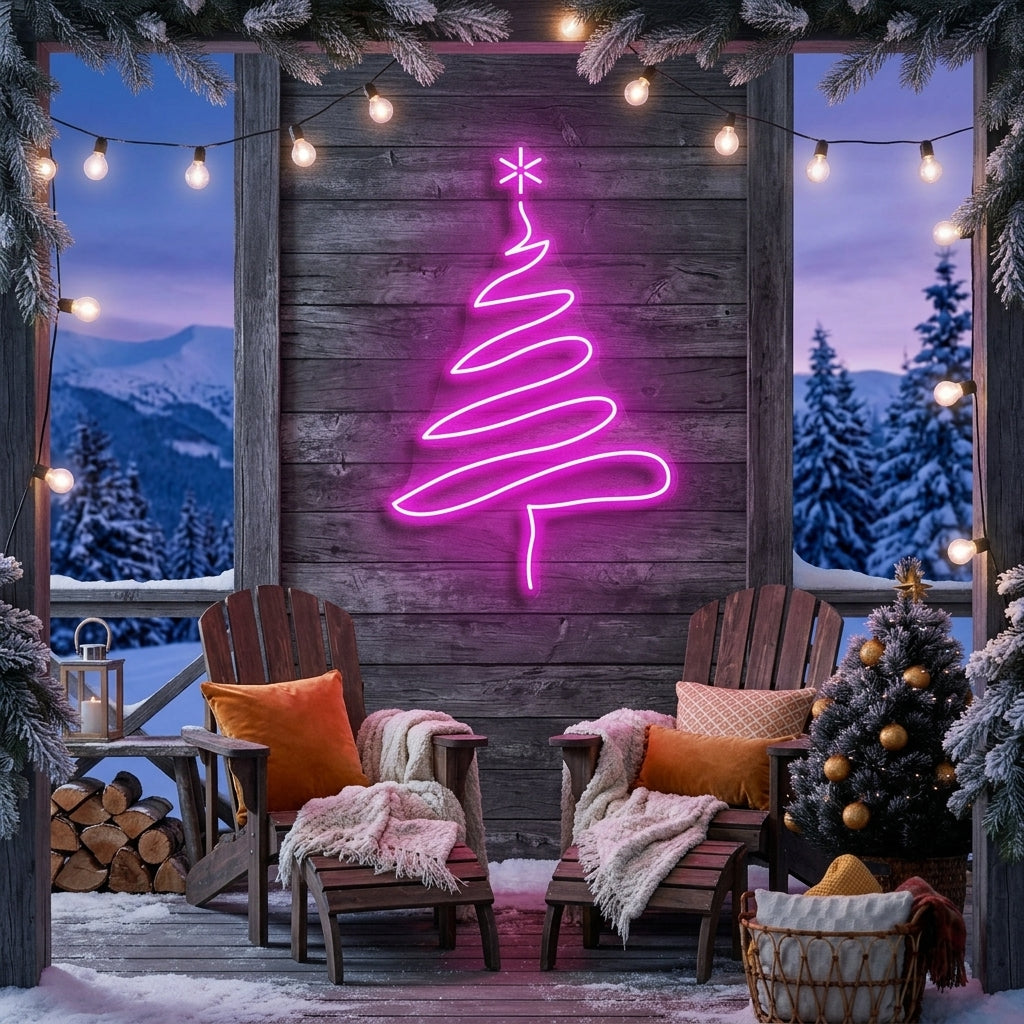Christmas Tree Neon Sign