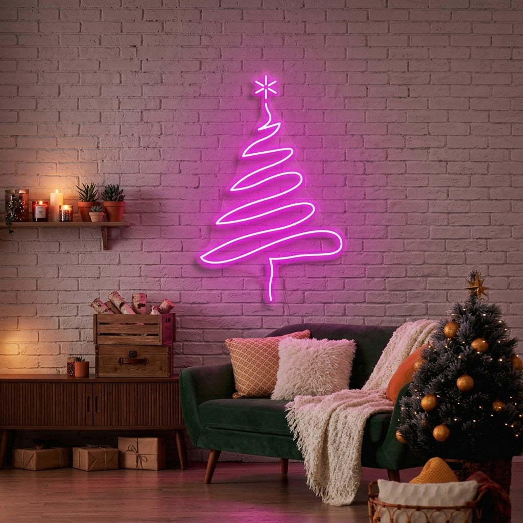 Christmas Tree Neon Sign