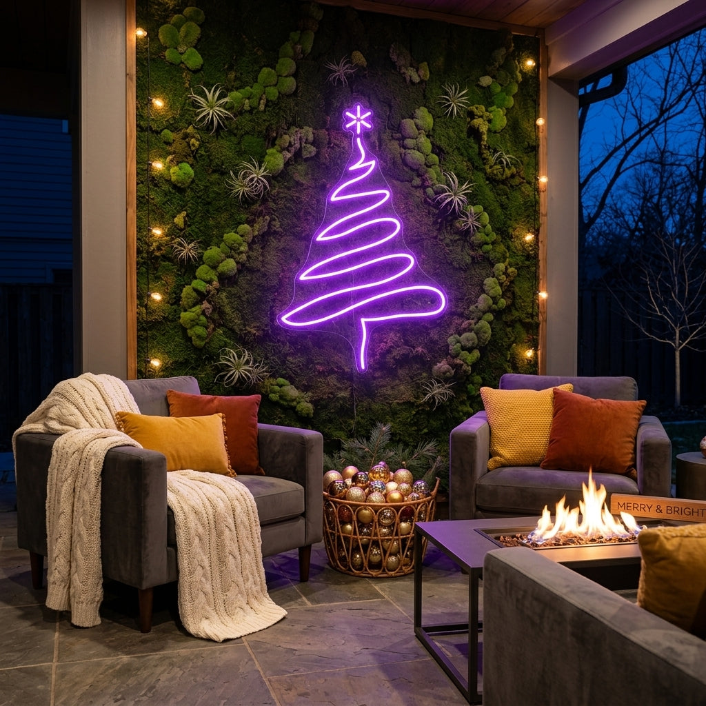 Christmas Tree Neon Sign