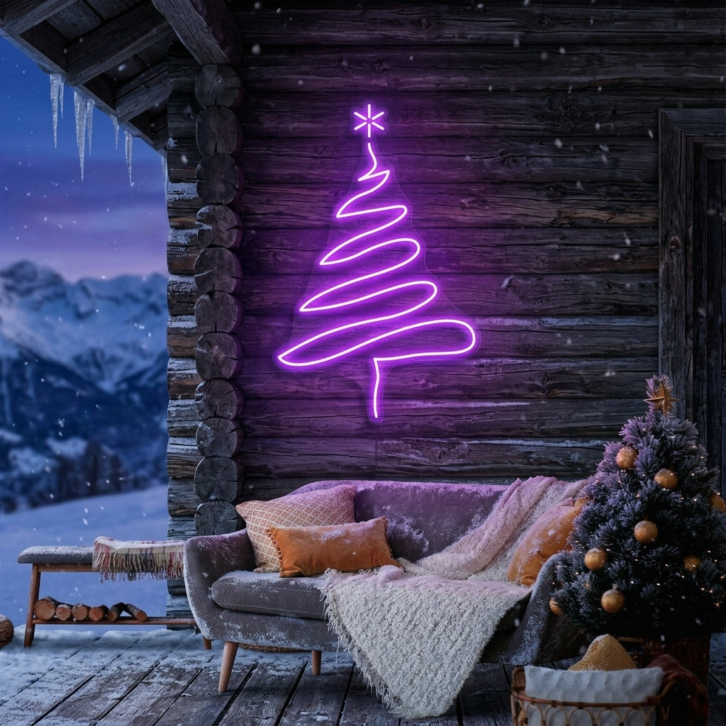 Christmas Tree Neon Sign