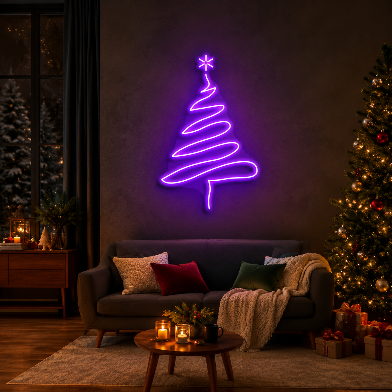 Christmas Tree Neon Sign