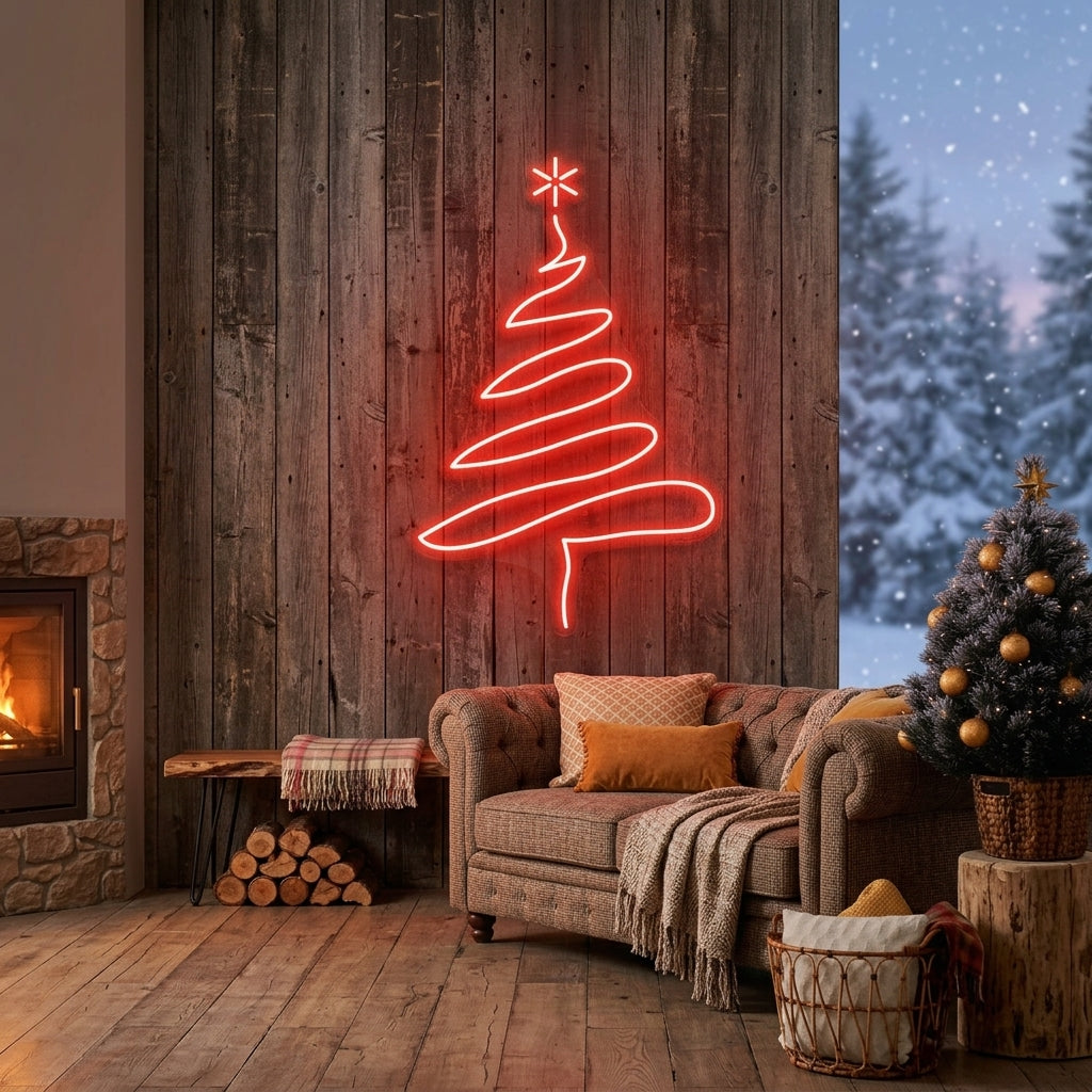 Christmas Tree Neon Sign