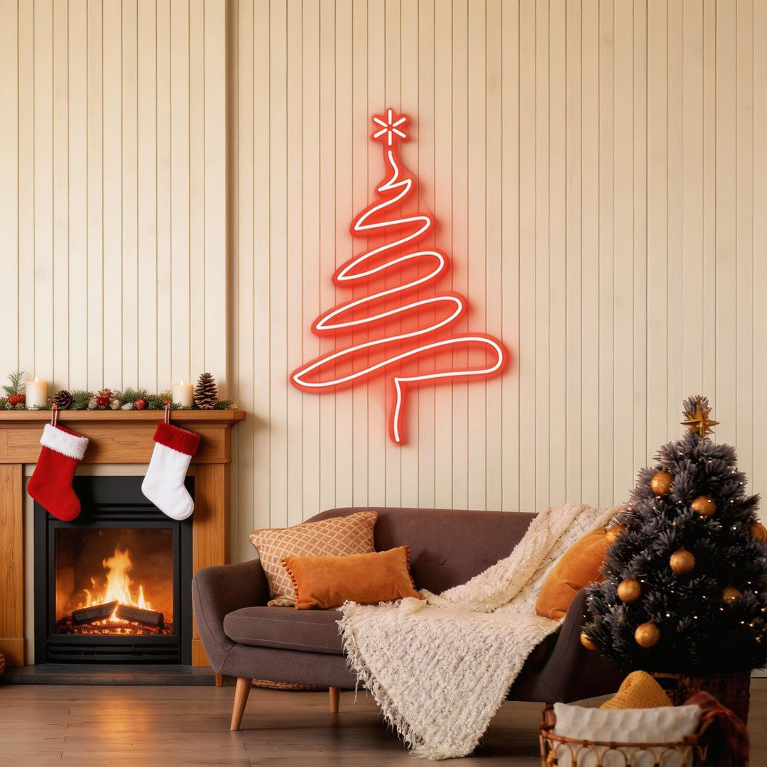 Christmas Tree Neon Sign