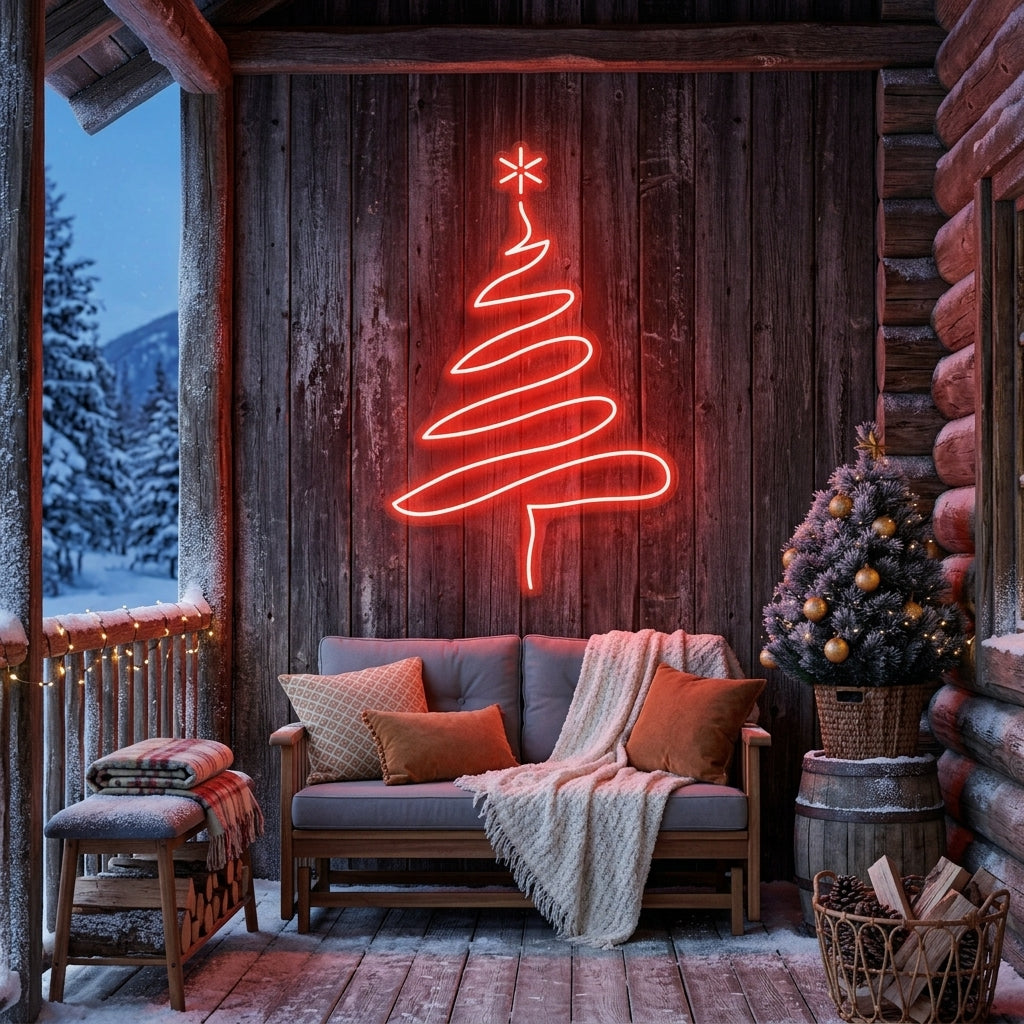 Christmas Tree Neon Sign
