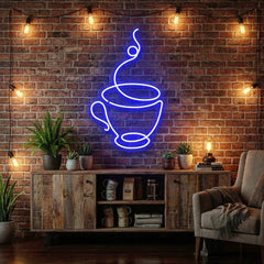 Coffee Cup Led Neon Sign Light