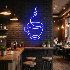 Coffee Cup Led Neon Sign Light