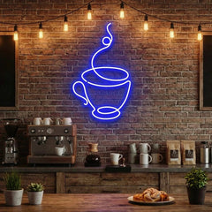 Coffee Cup Led Neon Sign Light