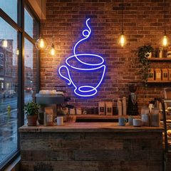Coffee Cup Led Neon Sign Light