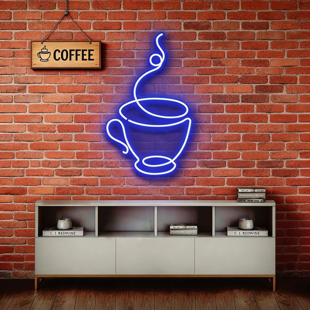 Coffee Cup Neon Sign