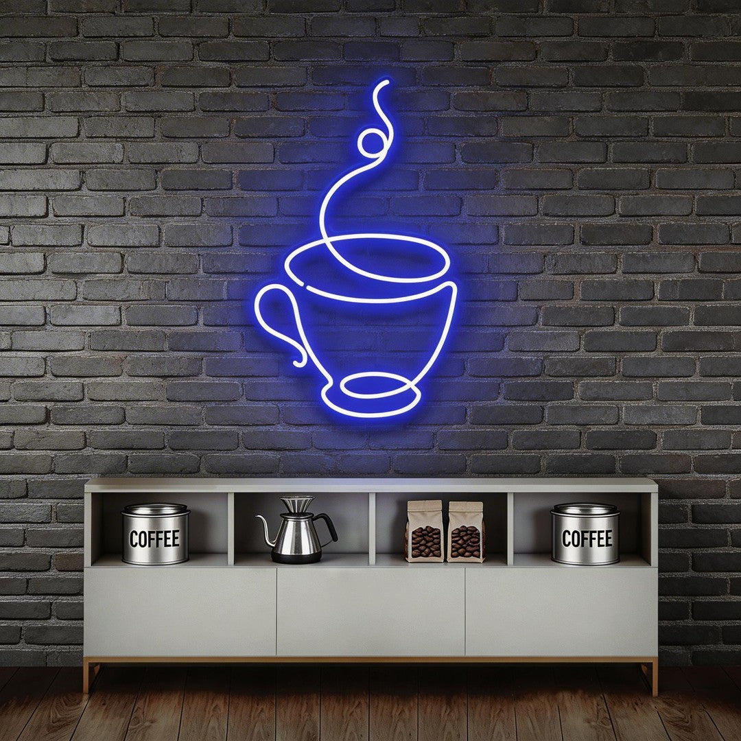 Coffee Cup Neon Sign