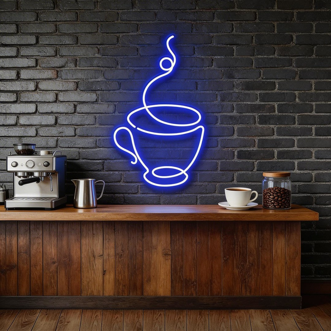 Coffee Cup Neon Sign