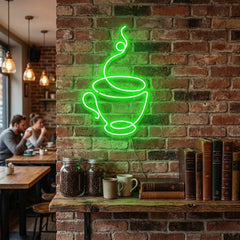 Coffee Cup Led Neon Sign Light