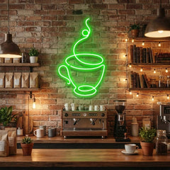 Coffee Cup Led Neon Sign Light