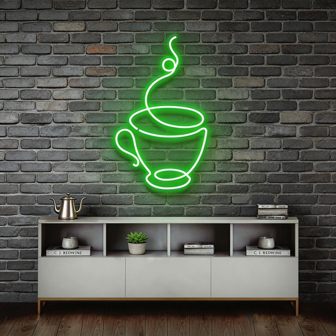 Coffee Cup Neon Sign