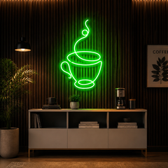 Coffee Cup Neon Sign