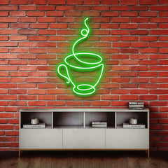 Coffee Cup Neon Sign