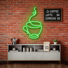 Coffee Cup Neon Sign