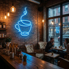 Coffee Cup Led Neon Sign Light