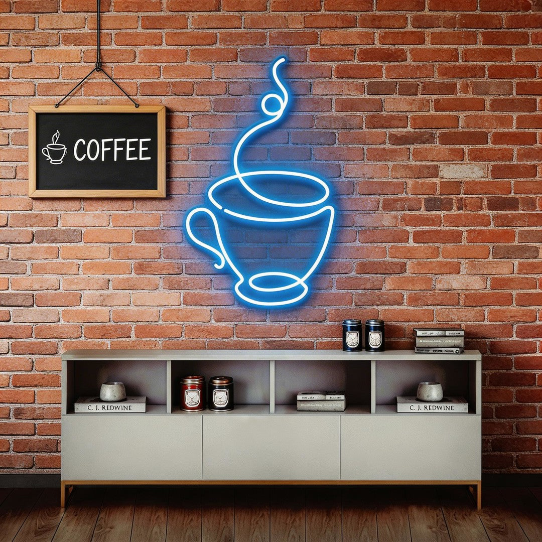 Coffee Cup Neon Sign