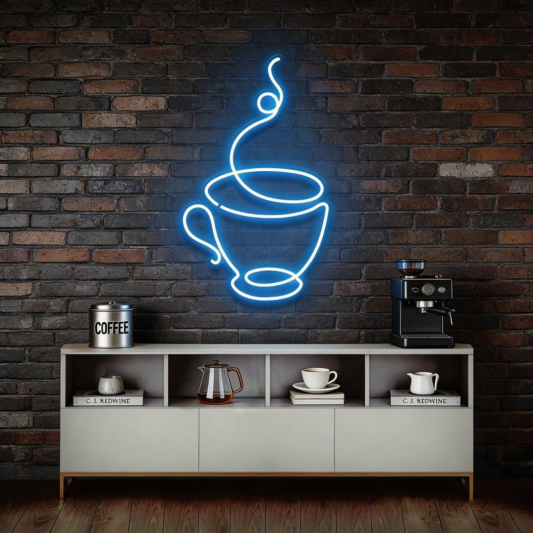 Coffee Cup Neon Sign