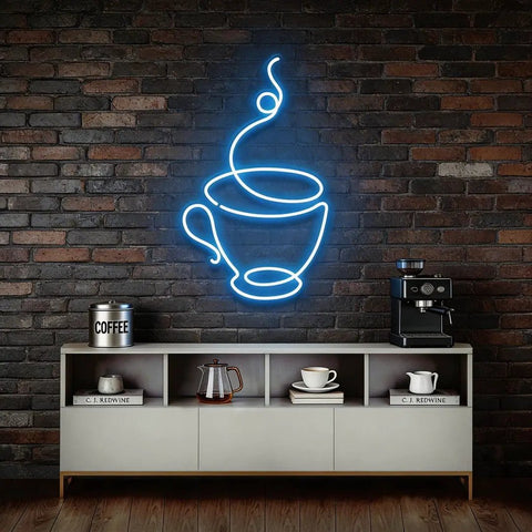 Coffee Cup Neon Sign