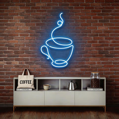 Coffee Cup Neon Sign