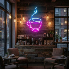 Coffee Cup Led Neon Sign Light